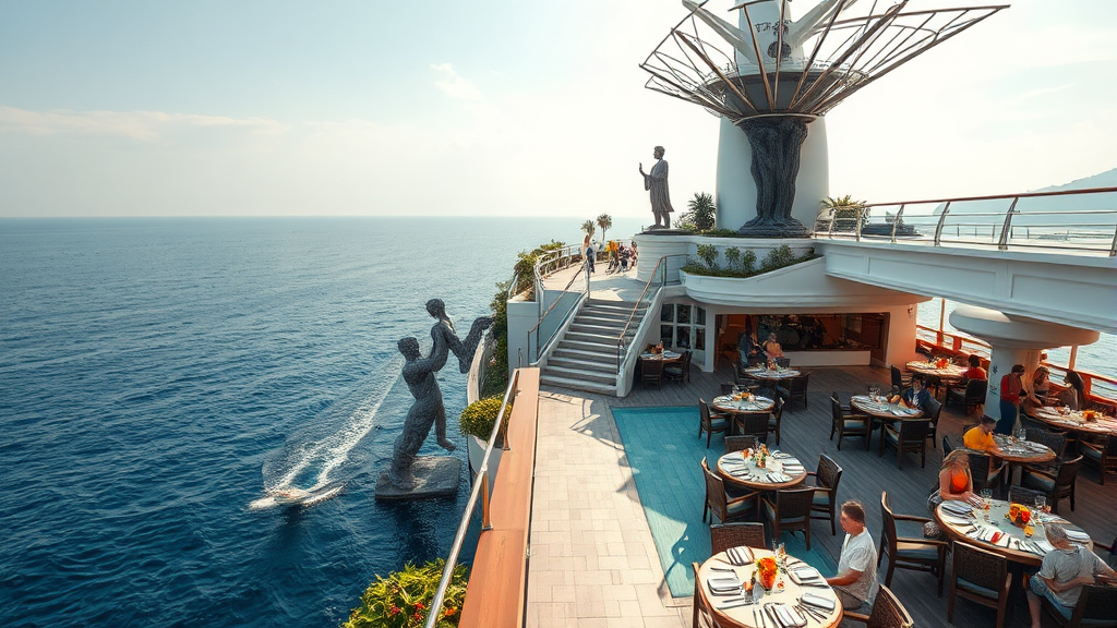 정동진 썬크루즈 완벽 가이드 6 주요 부대시설 및 즐길거리 (realistic 스타일)