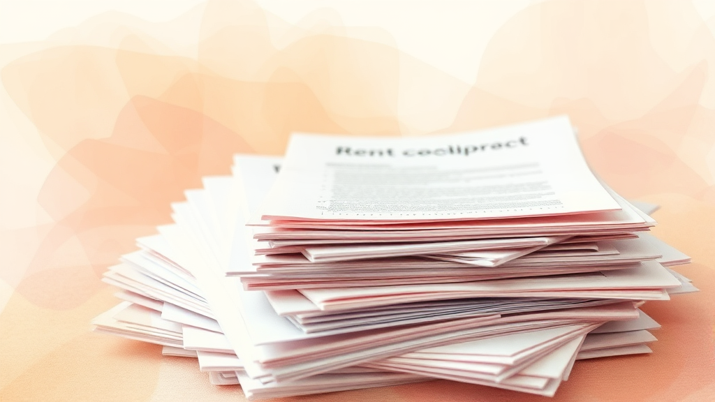 제출해야 할 서류는? (watercolor 스타일)