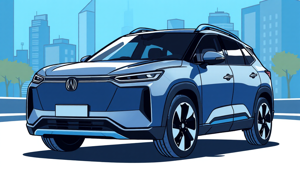 GV80 하이브리드 구매 방법 (cartoon 스타일)