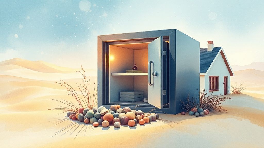 2025년, 절세 전략은? (watercolor 스타일)