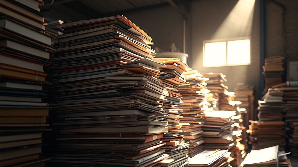 개인회생 준비 서류 (realistic 스타일)