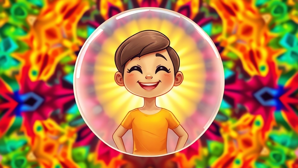 에너지 활력 증진 (cartoon 스타일)