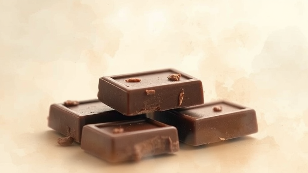 다크 초콜릿 섭취 시 주의해야 할 부작용 안내 이미지