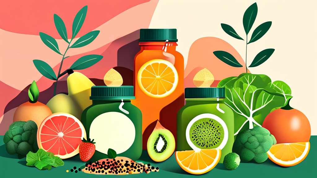 엄마의 건강 회복을 위한 해독키트 선택 가이드 (illustration 스타일)