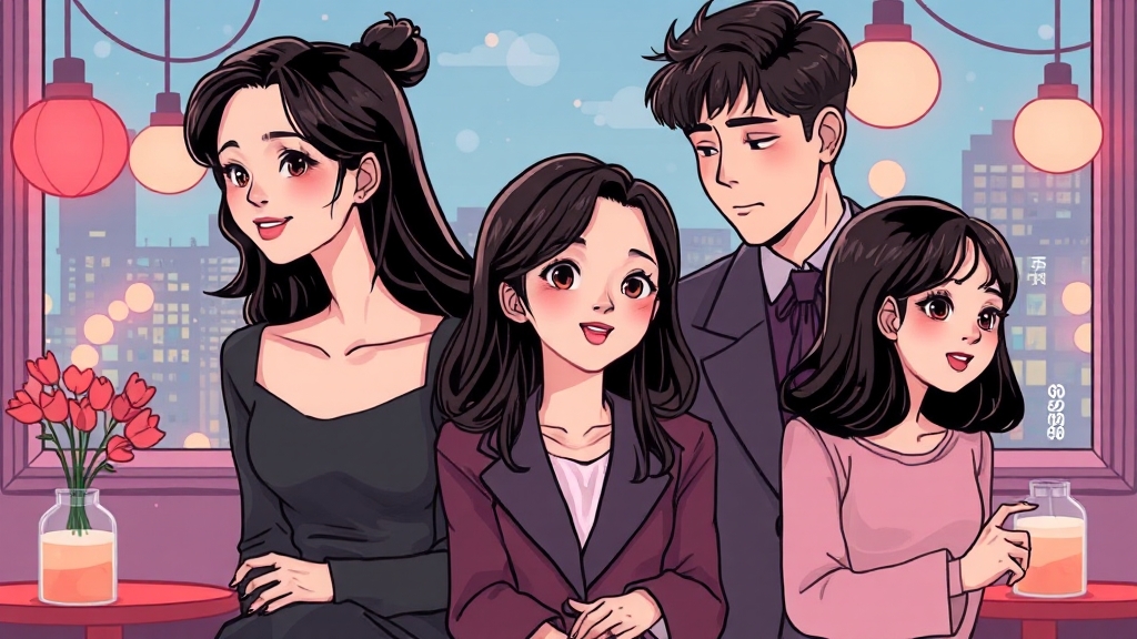 주요 캐릭터 분석 (cartoon 스타일)