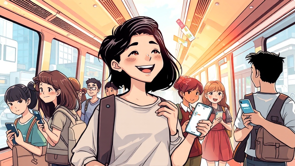 애플페이 티머니, 왜 좋을까? (cartoon 스타일)