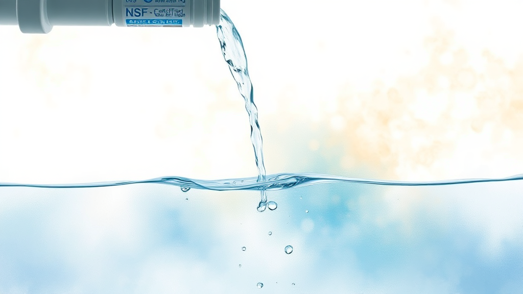 NSF 인증, 왜 중요할까? (watercolor 스타일)