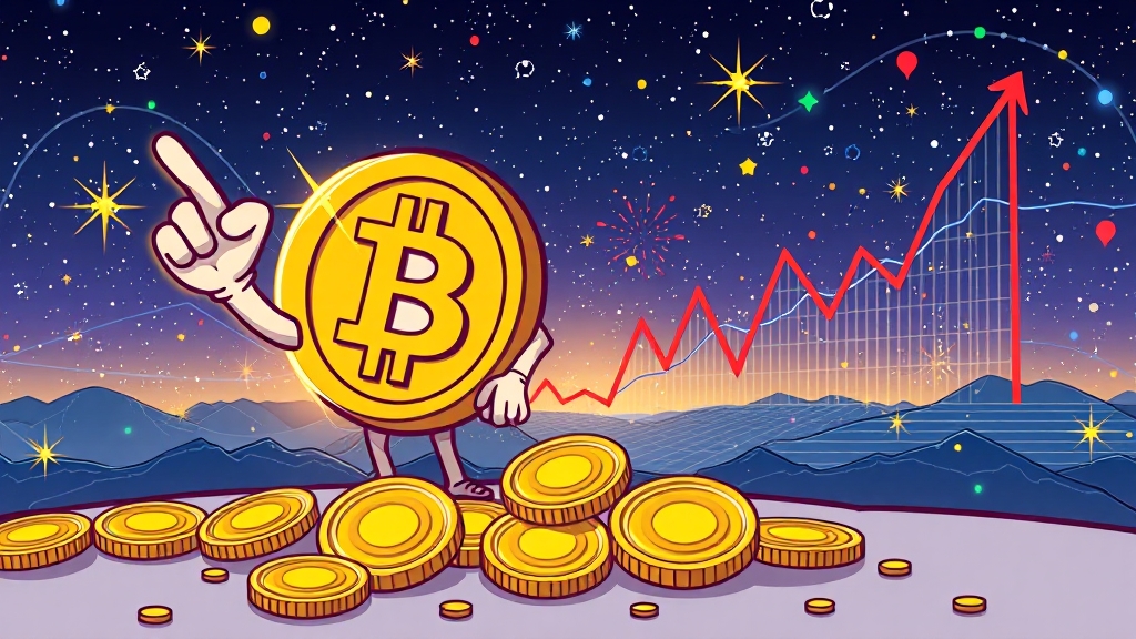 반감기가 가격에 미치는 영향 (cartoon 스타일)