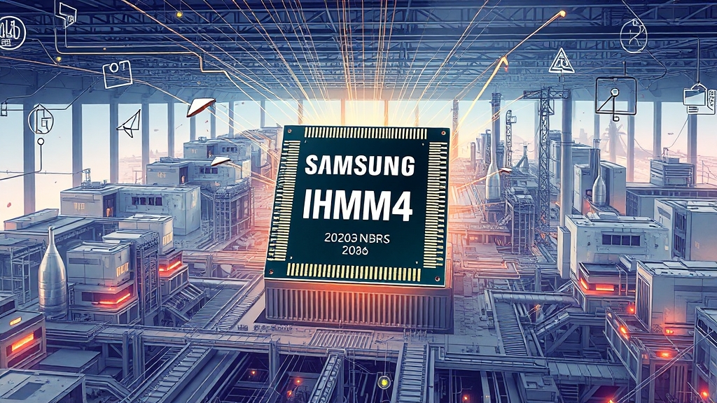HBM4 개발 로드맵 및 투자 전략 (illustration 스타일)