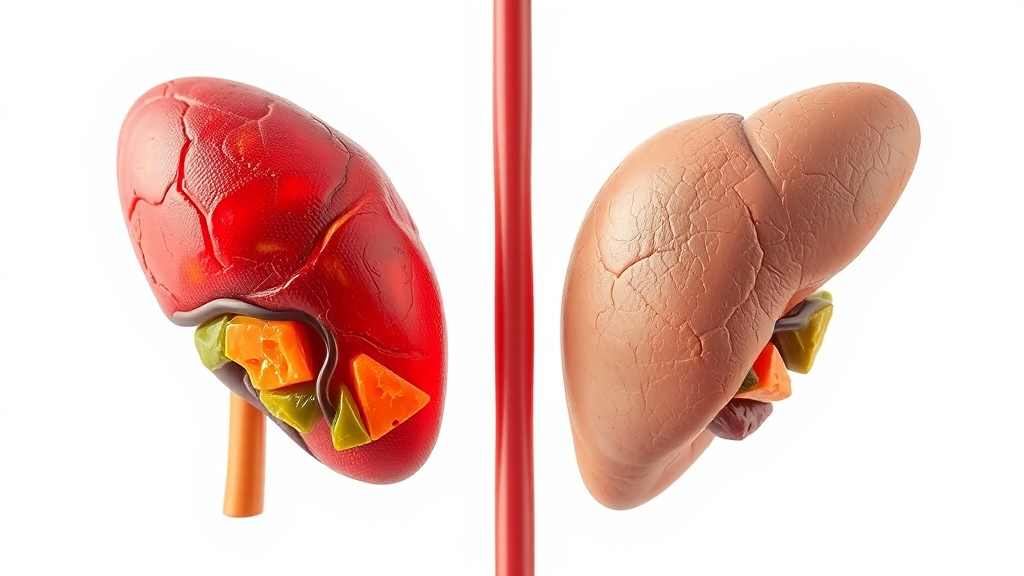 당뇨병과 함께 고려해야 할 건강 문제 (realistic 스타일)