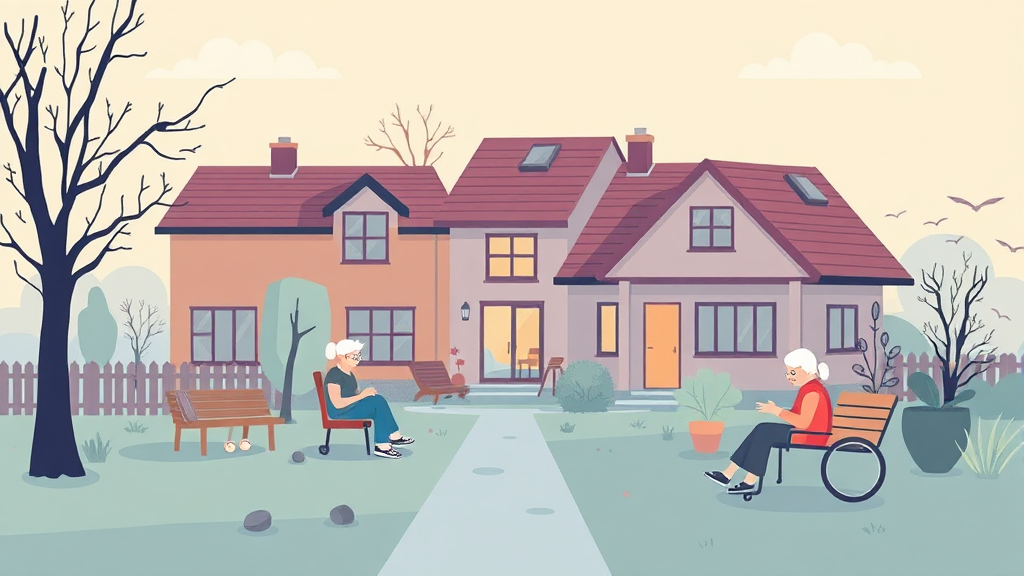 통합돌봄, 기대 효과와 중요성 (illustration 스타일)