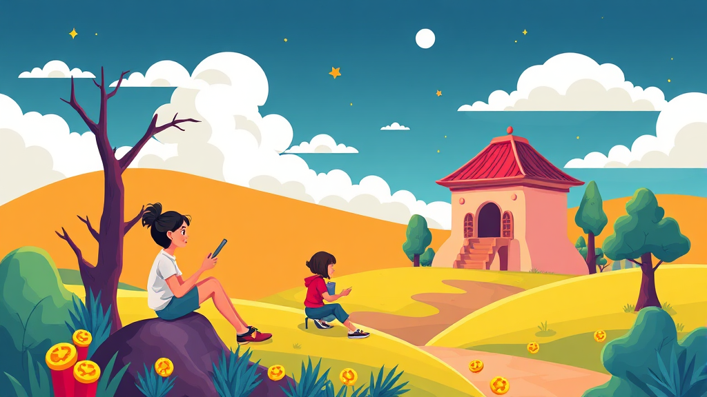 친구 초대 보너스 극대화 (cartoon 스타일)