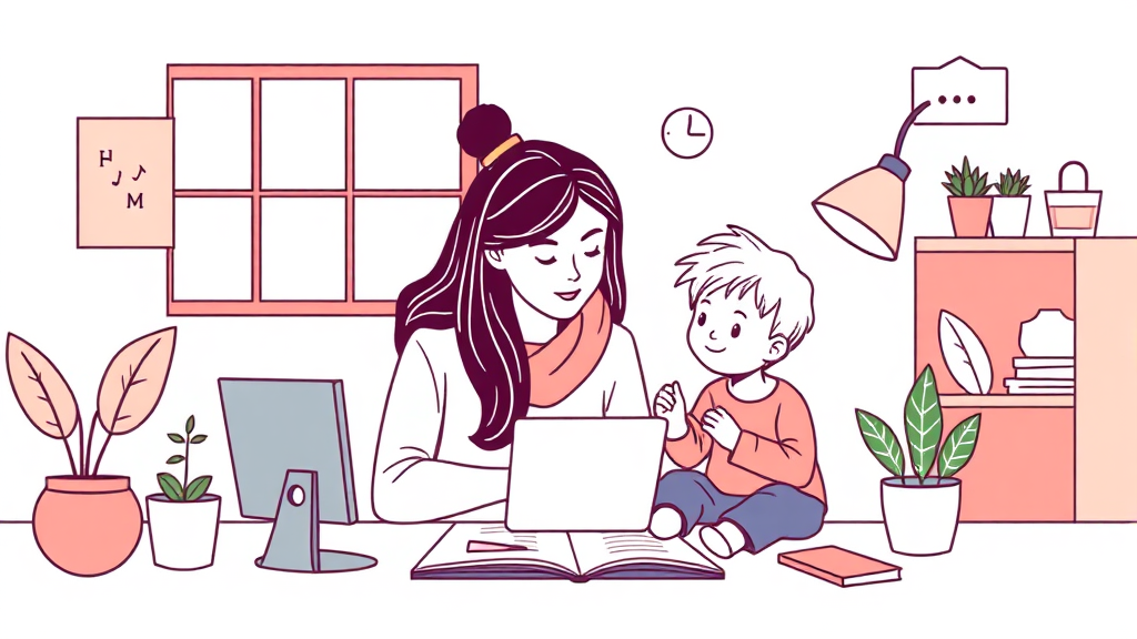 신청 자격과 방법, 꼼꼼히 알아봐요! (illustration 스타일)