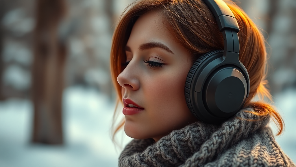 겨울 헤드폰 완벽 가이드 10 마무리 (realistic 스타일)