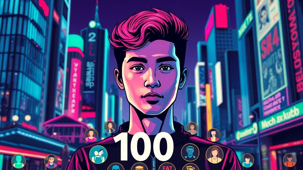 100가지 직업 상세 소개 (popart 스타일)