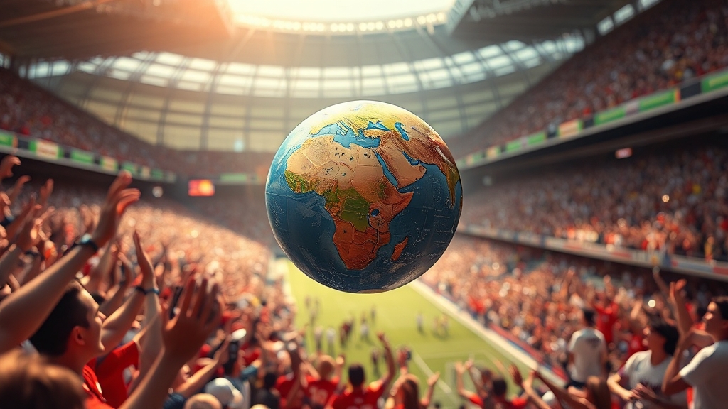 2026 월드컵 경기 방식 (realistic 스타일)