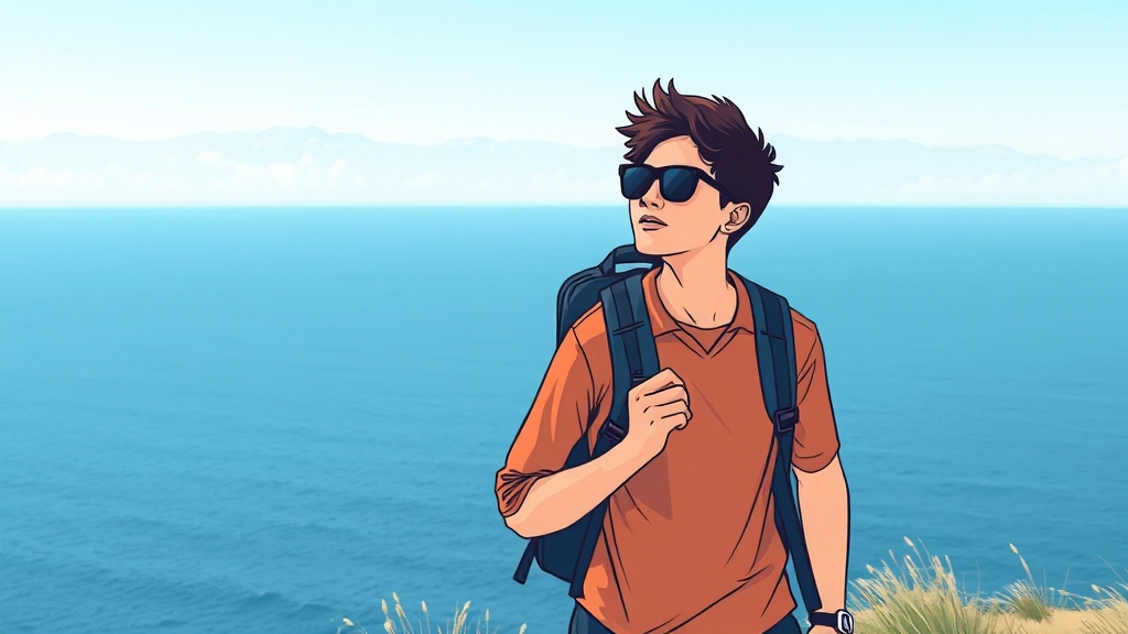 짐 보관 및 이동 팁 (illustration 스타일)