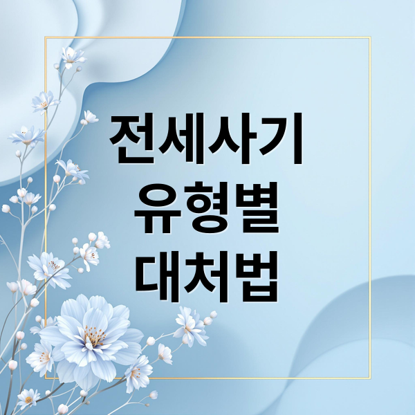 전세사기
유형별
대처법 (전세사기 피하는 방법 총정리)
