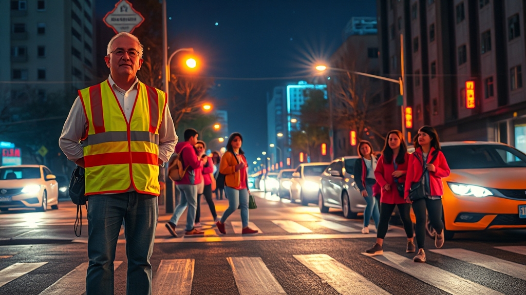 사고 예방 주의사항 (realistic 스타일)