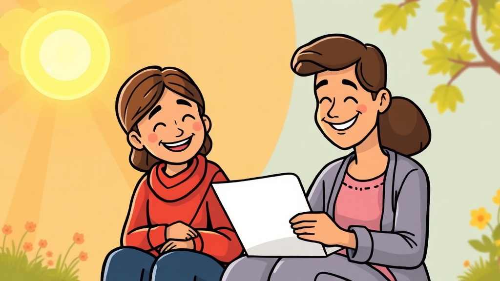 복지로 온라인 신청 서비스 (cartoon 스타일)