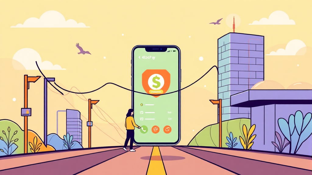 카카오페이 주가 전망: 긍정적 요인과 부정적 리스크 (illustration 스타일)