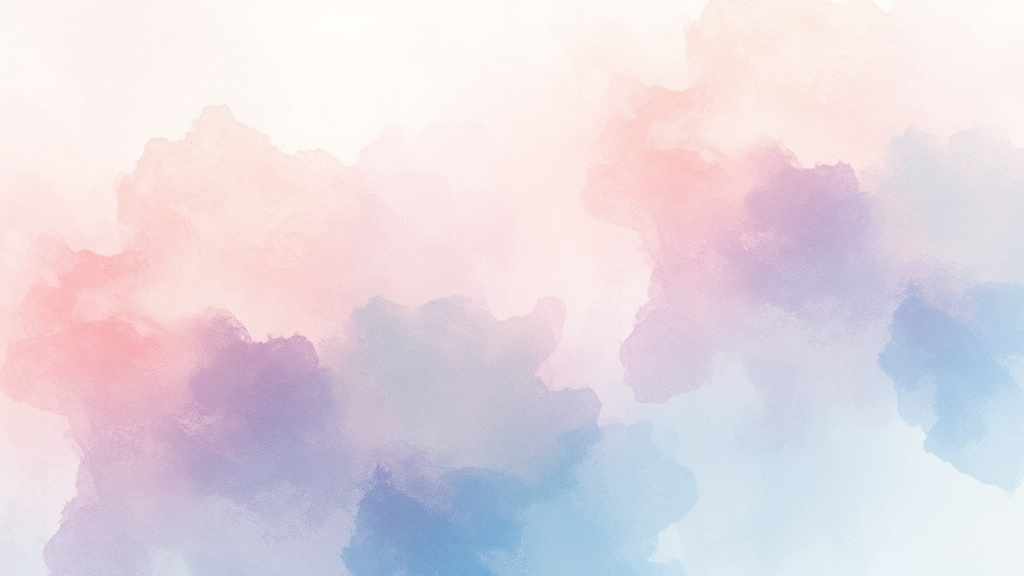 HBM 기술 경쟁 심화 (watercolor 스타일)