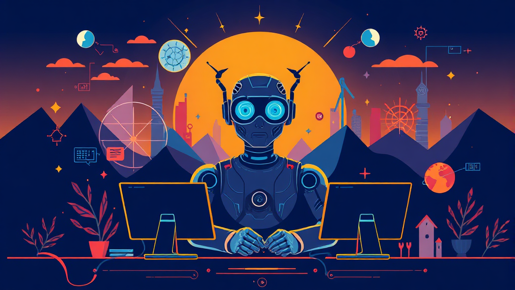 향후 전망 및 발전 방향 (illustration 스타일)