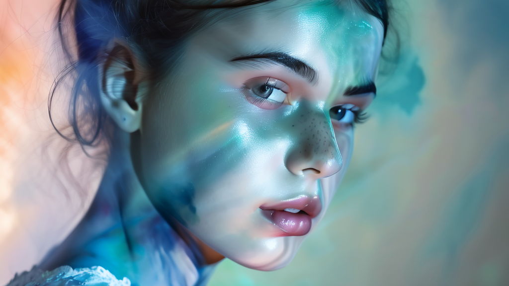 연령 하향 시 예상되는 실제 변화와 영향 (watercolor 스타일)