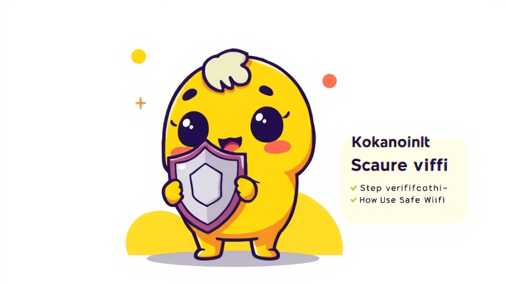 보안 설정, 꼼꼼하게! (cartoon 스타일)