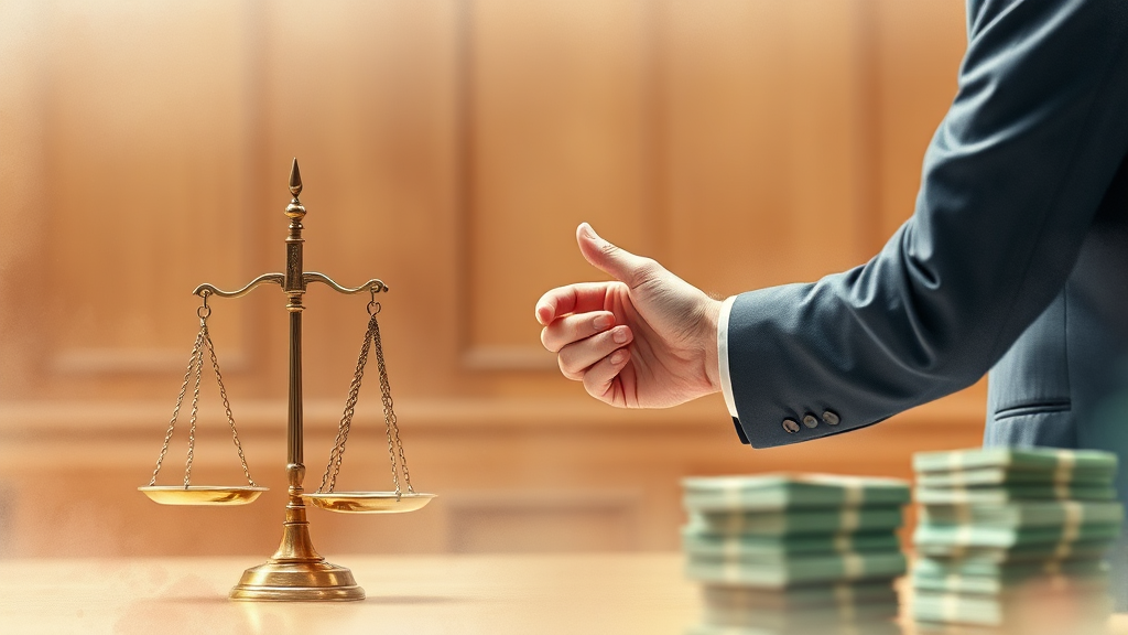 형사합의금 산정 기준 및 과정 (watercolor 스타일)