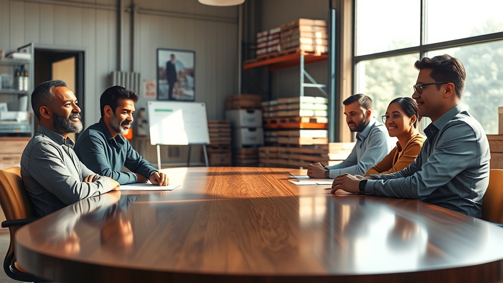 도입 효과 및 기대 (realistic 스타일)