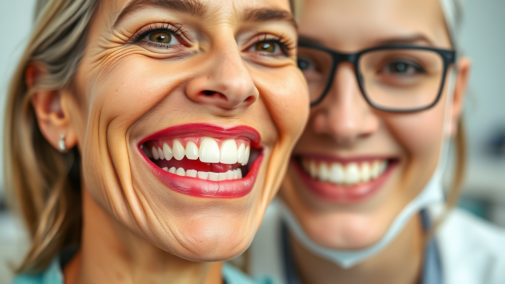 정기 치과 검진, 왜 중요할까? (realistic 스타일)