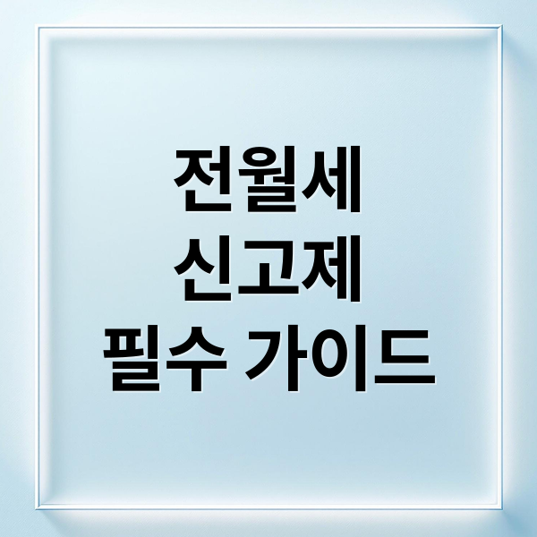 전월세
신고제
필수 가이드 (전월세 신고제)