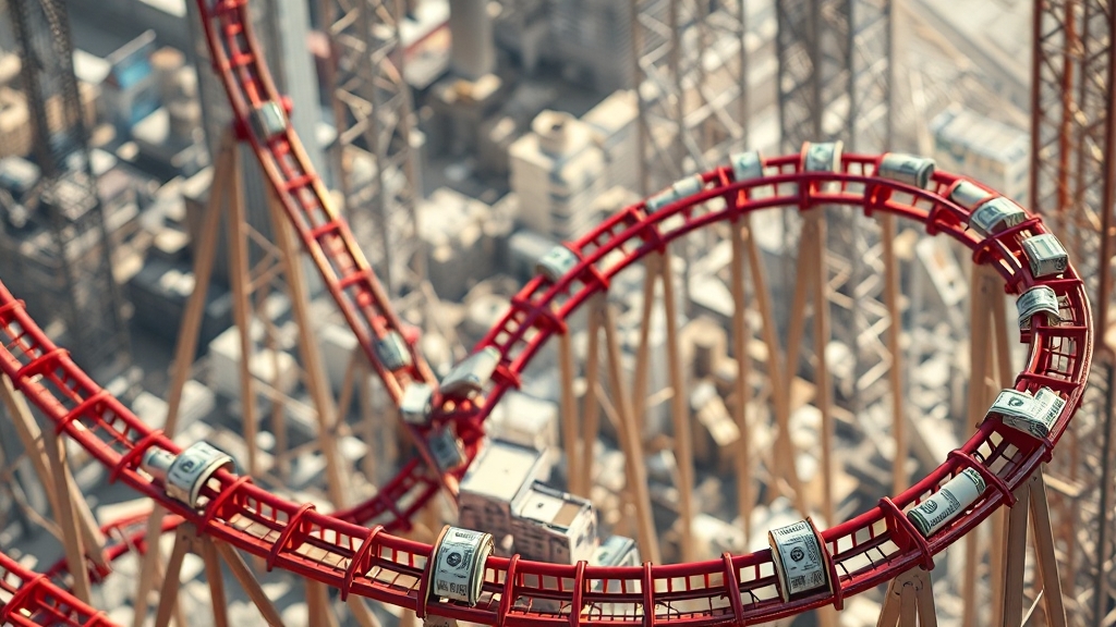 환율 상승/하락, 원인은 무엇일까요? (realistic 스타일)