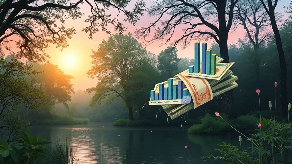 배당 ETF vs 개별 주식, 무엇이 좋을까요? (watercolor 스타일)