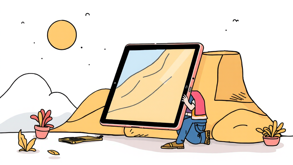 아이패드 11세대 스펙 & 특징 (cartoon 스타일)