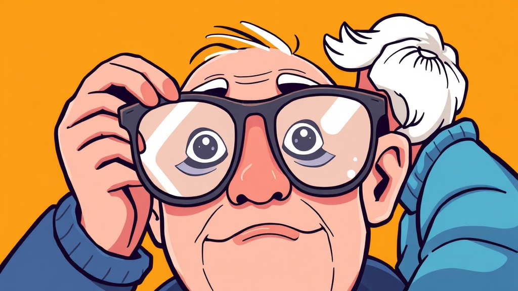 돋보기 안경을 넘어설 수 있을까? 유베지의 효과와 가능성 (cartoon 스타일)