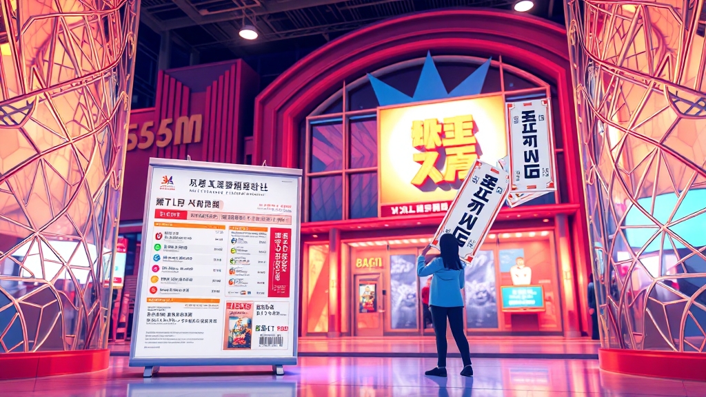 티켓 가격 및 할인 정보 (illustration 스타일)