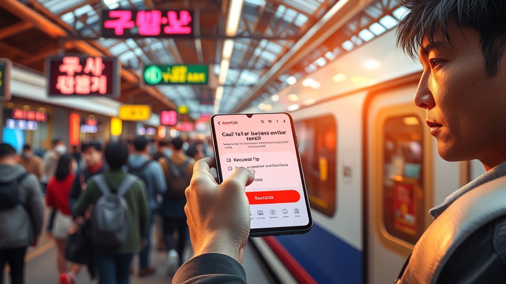 추석 기차표 예매 FAQ (realistic 스타일)