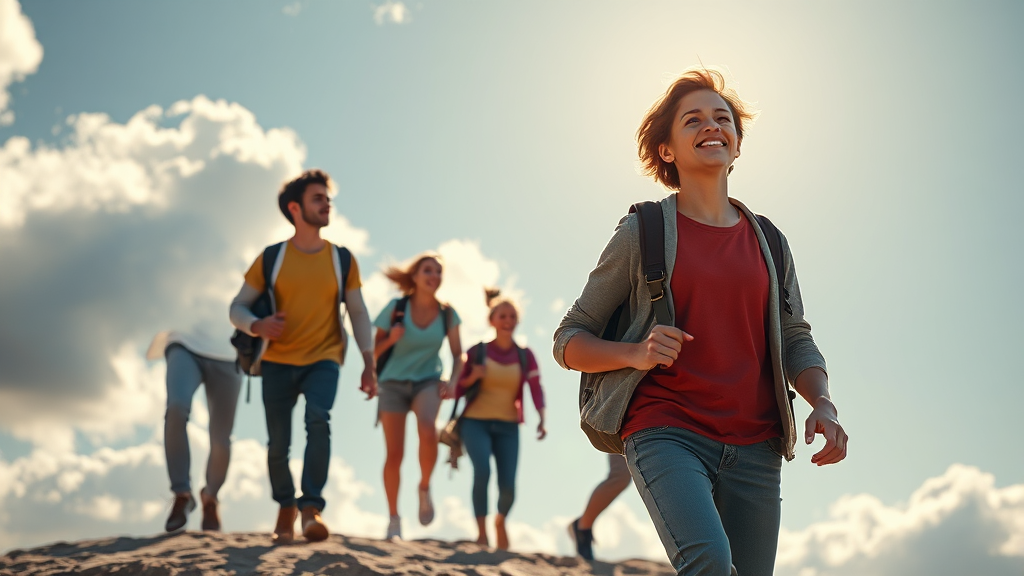 국민취업지원제도 개편 및 확대 내용 (realistic 스타일)