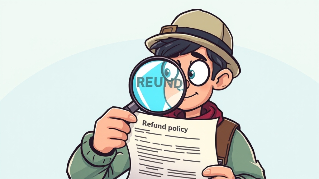 2024년 환불 규정 업데이트 (cartoon 스타일)