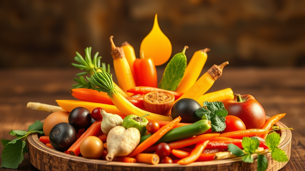 체질별 음식 궁합 (realistic 스타일)