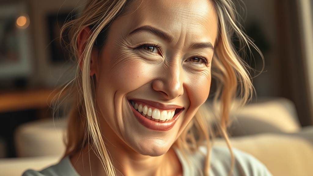 자연스러운 미소를 위한 선택 (realistic 스타일)