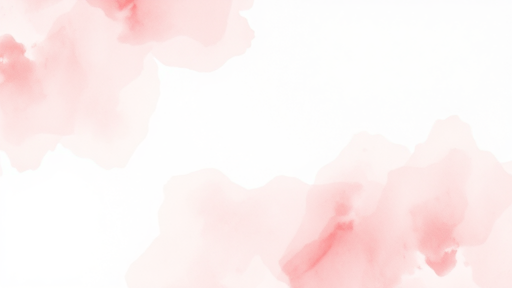 겨울철 피부, 왜 고보습이 필요할까? (watercolor 스타일)