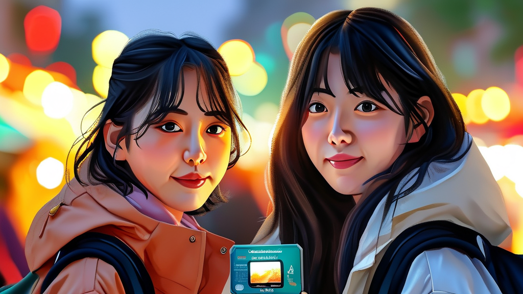 청년 할인 대상 및 등록 방법 (realistic 스타일)