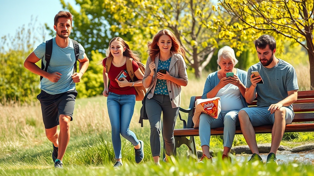 공복혈당 높이는 원인들 (realistic 스타일)