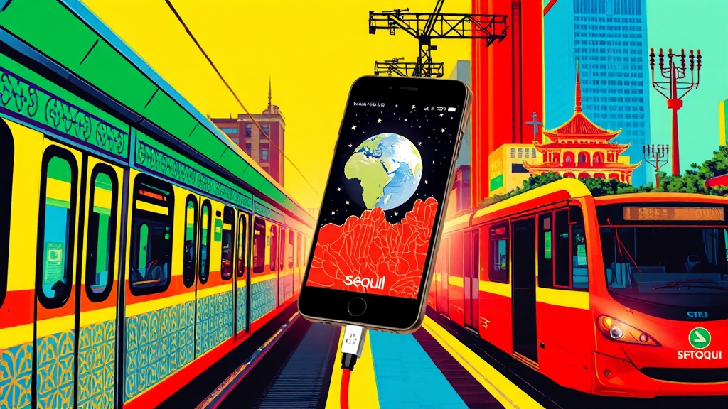 기후동행카드 충전 및 사용법 (popart 스타일)