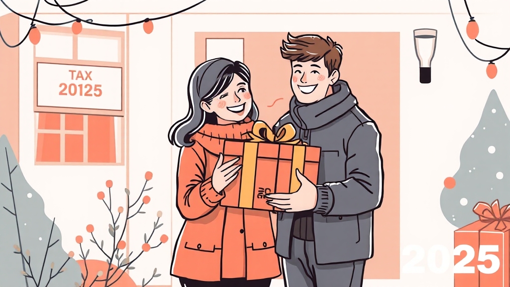 증여세 면제 한도 활용법 (2025년) (illustration 스타일)