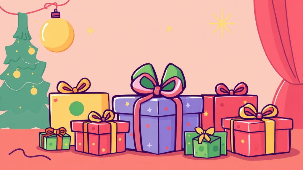 현금 선물, 센스 있는 포장 및 전달 방법 (cartoon 스타일)