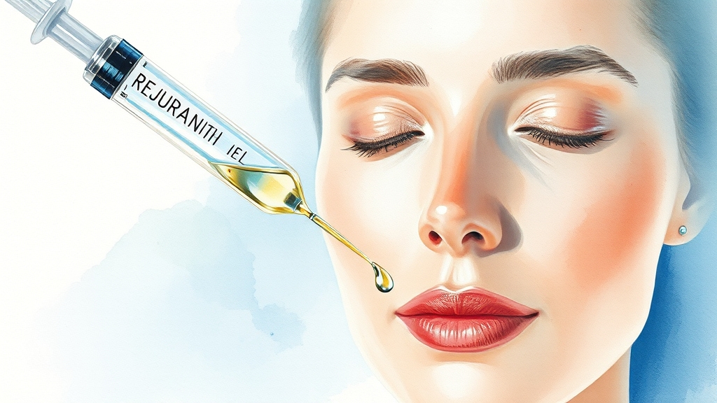 리쥬란 vs 쥬베룩, 나에게 맞는 시술은? (watercolor 스타일)